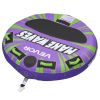 Towable Tubes for Boating, 2-Rider Inflatable Boat Tubes and Towables, 340lbs Capacity Water Sport Tube for Boat to Pull - with Anti-Slip Pad