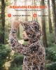 Camo Hoodie, X-Large Size, Men Pullover Hooded Sweatshirt, Moisture Wicking & Breathable, Quick-dry, Hiking Fishing Shirt with Hood
