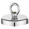 Fishing Magnet, 1000 LBS/454 Kg Pulling Force Super Strong Neodymium Fishing Magnet