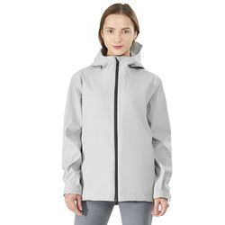 Women's Waterproof & Windproof Rain Jacket with Cuff