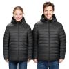 Heated Jacket for Men with 7.4V Battery, Soft Shell Electric Heating Coat